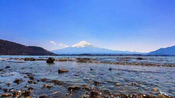 4K日本富士山的时间间隔