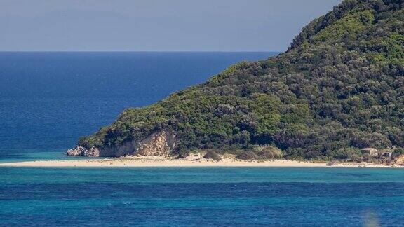 希腊扎金索斯岛的马拉索尼斯岛