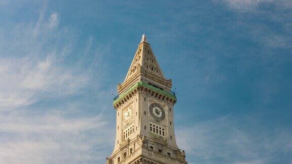 波士顿海关大楼的钟楼