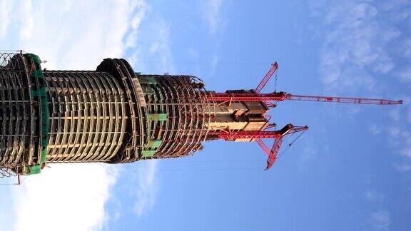 在建的超高层摩天大楼