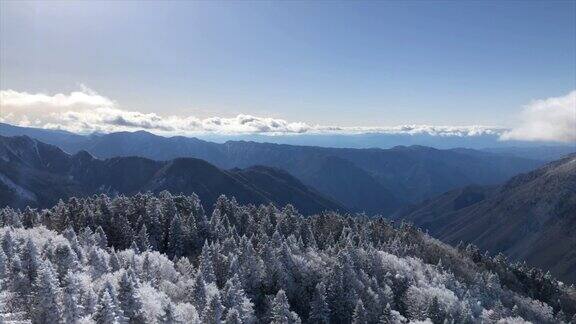 高山新穗高雪景
