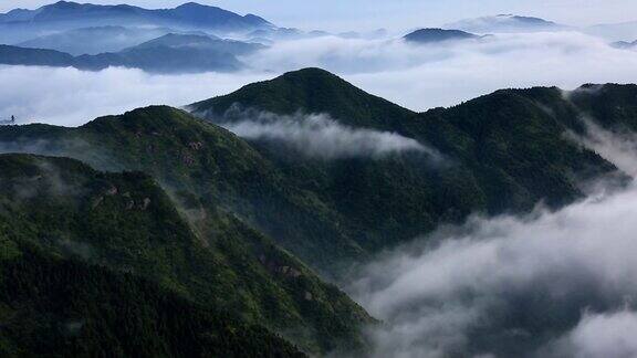 中国五大名山之一的南岳衡山