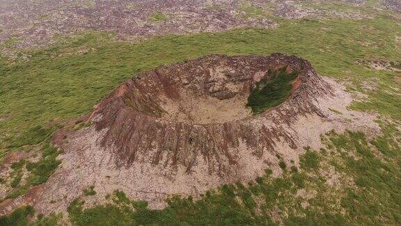 Eldborg火山口冰岛