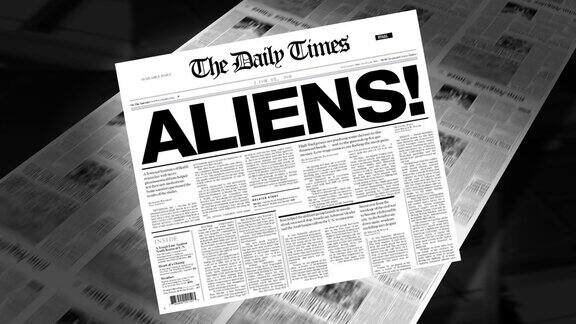 外星人!-报纸标题(介绍+循环)