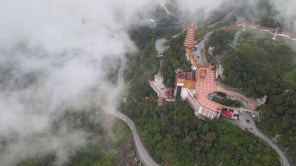 马来西亚云顶高地鸟瞰图