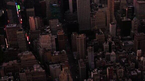 曼哈顿从上面
