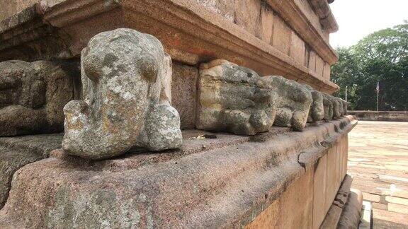 Anuradhapura斯里兰卡石制品