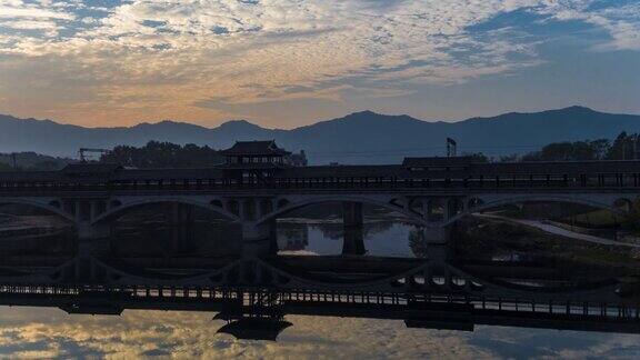 中国柳州snjiang风雨桥