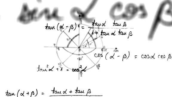 数学三角方程环路与阿尔法马特