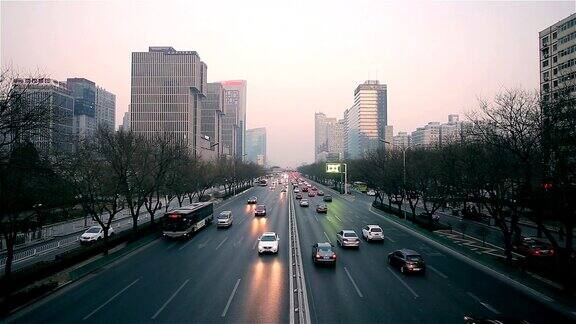 北京城市夜晚