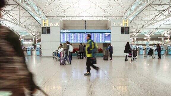 4K延时航班时刻表韩国首尔仁川国际机场