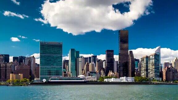 联合国在纽约东河