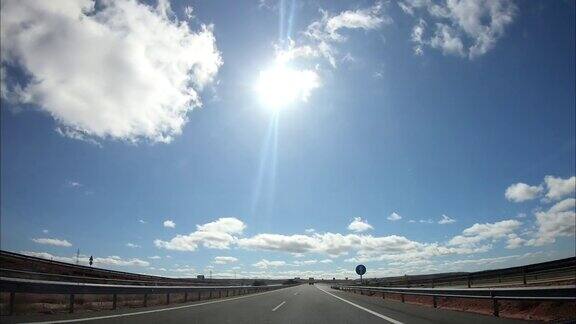 时间流逝高速公路西班牙