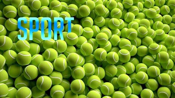 网球三维渲染
