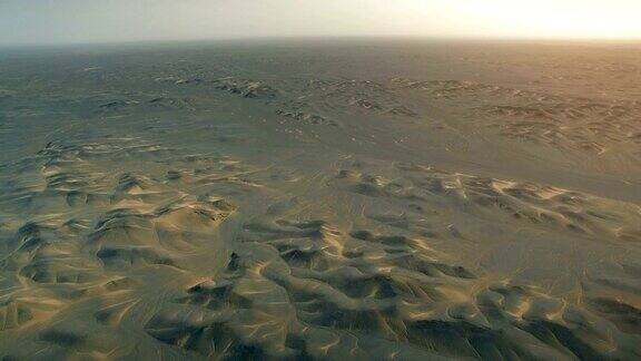 中国新疆戈壁沙漠航拍