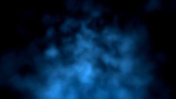烟雾抽象背景蓝色