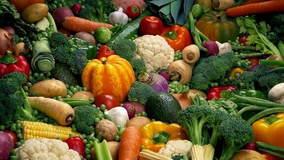 蔬菜展示-健康饮食理念