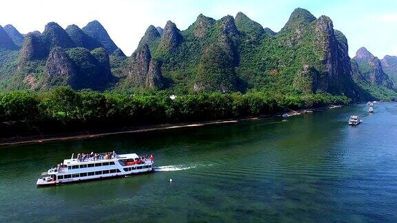 桂林漓江美丽风景