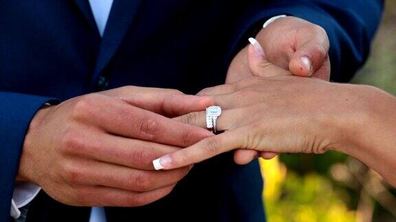 把结婚戒指
