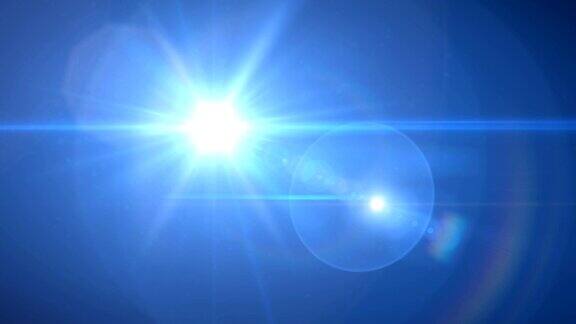 光学耀斑真实的畸变透镜耀斑4k