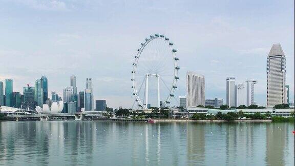 4K时光:新加坡滨海湾沙城景观