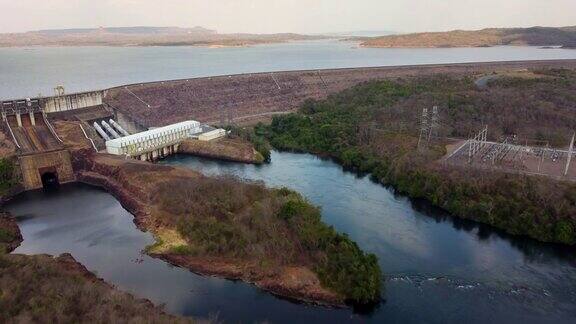 巴西马托格罗索州的水电站