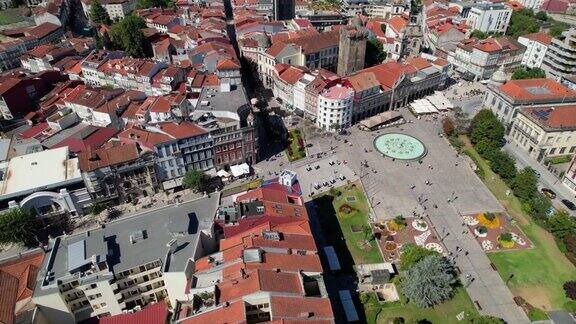 葡萄牙布拉加市共和国广场