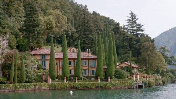 意大利的“人间仙境”科莫湖和水边房子
