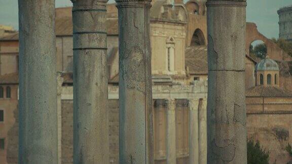 罗马的美景:罗马广场