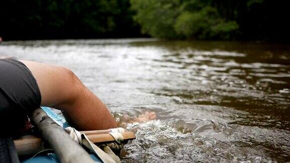 夏日生活方式-人腿河户外木筏之旅