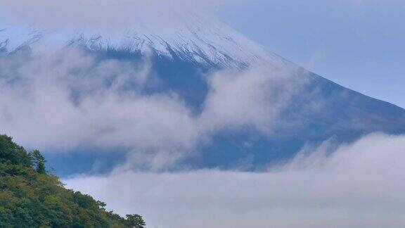 日本富士山的云海