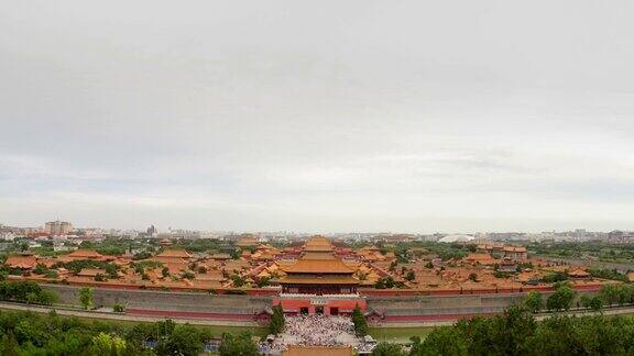 白天高清紫禁城全景