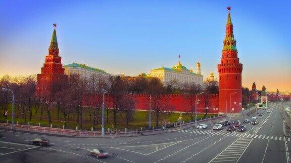 莫斯科的克里姆林宫