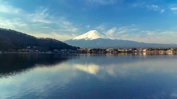 早上日本富士山