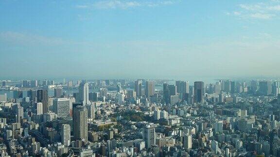 日本东京城市风光