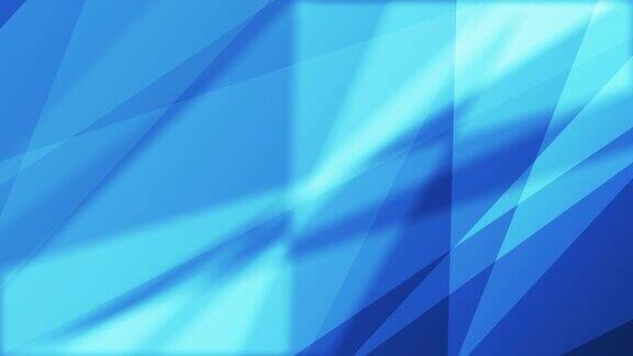 4k抽象最小运动几何蓝色背景