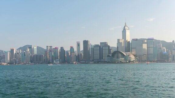 4K时间间隔:香港维多利亚港景