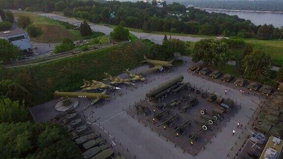 军事博物馆展出基辅胜利公园鸟瞰图基辅Pechersklavra