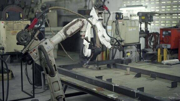4K工业机器人工作