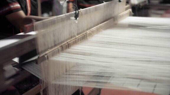 手工编织纺织织布