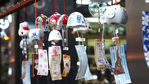 日本风铃象征夏季季节很好的纪念品