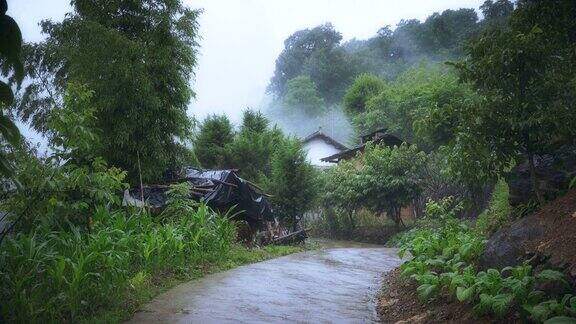 雨天的场景