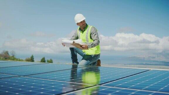 这位太阳能电池板技术人员的未来是光明的