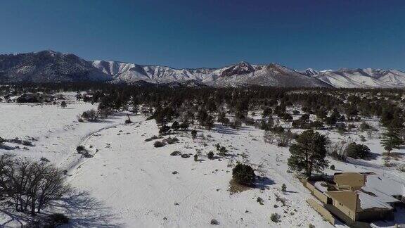 雪山Flagstaff亚利桑那航空