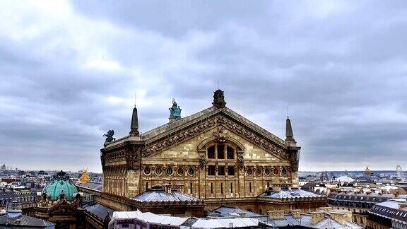 《巴黎的屋顶》与巴黎歌剧院(加尼埃宫)