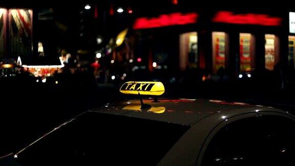 出租车晚上