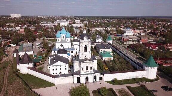 维索茨基修道院鸟瞰图