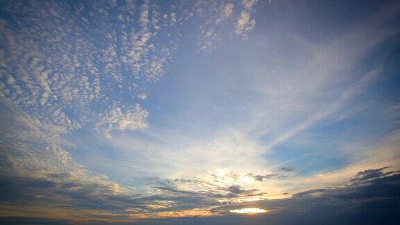 天空时间流逝