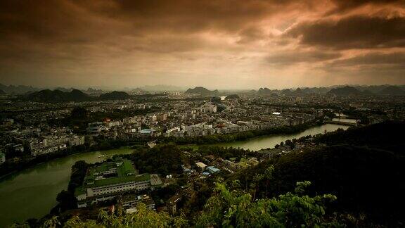 桂林城市景观中国
