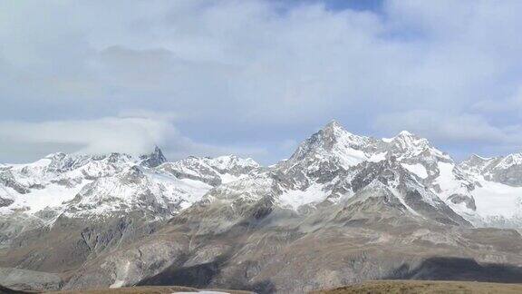 瑞士阿尔卑斯山马特洪峰美景